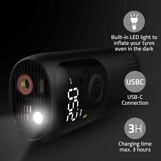 TWHEELS  Pompa elettrica - Mini compressore d'aria 