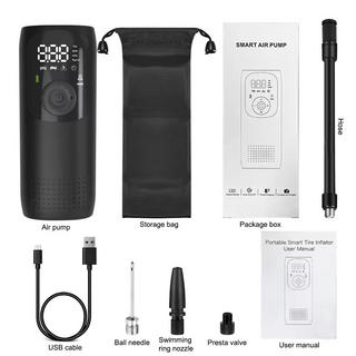 TWHEELS  Pompa elettrica - Mini compressore d'aria 