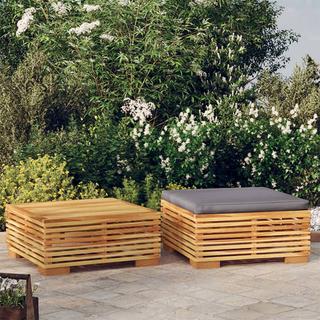 VidaXL set divani da giardino Teak riciclato  