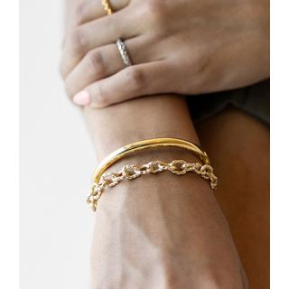 PHANTASYA  Volcano Armband 2240 Rhodiniert 