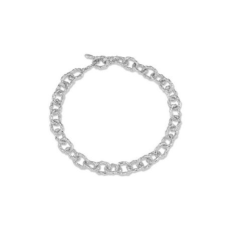 PHANTASYA  Volcano Armband 2240 Rhodiniert 