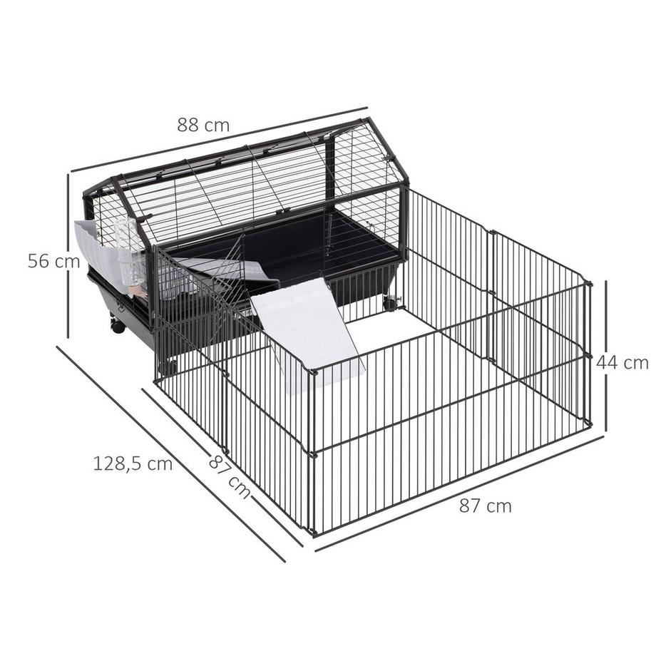 PawHut  Gittergehege 