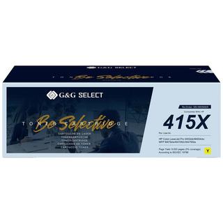 G&G  Kompatibel mit 415X W2032X (MIT CHIP und Füllstandanzeige) XL-Premium-Toner - Marke: Select 