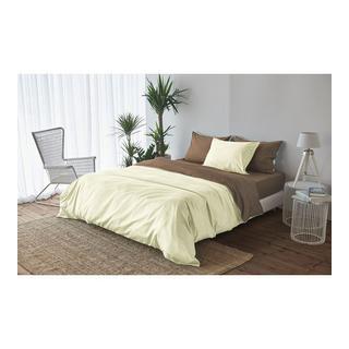 Living Home Uni Satin Doubleface Taie de duvet  