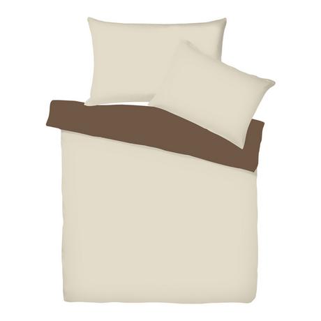 Living Home Uni Satin Doubleface Taie de duvet  