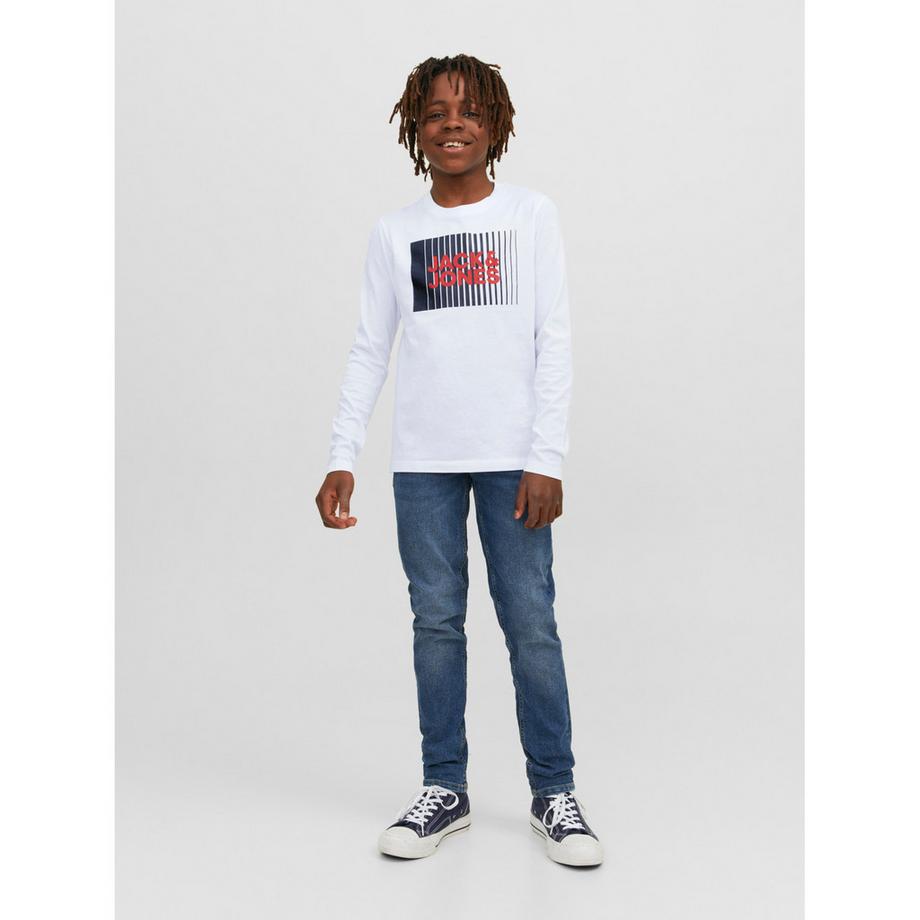 JACK & JONES  T-shirt manches longues col rond enfant  Corp Logo Play 