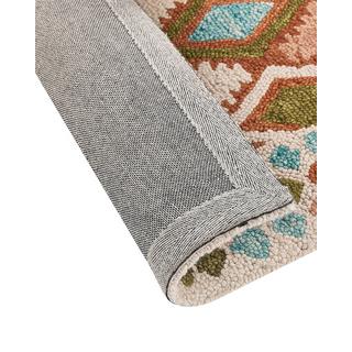 Beliani Tapis en Laine Boho ERMENEK  