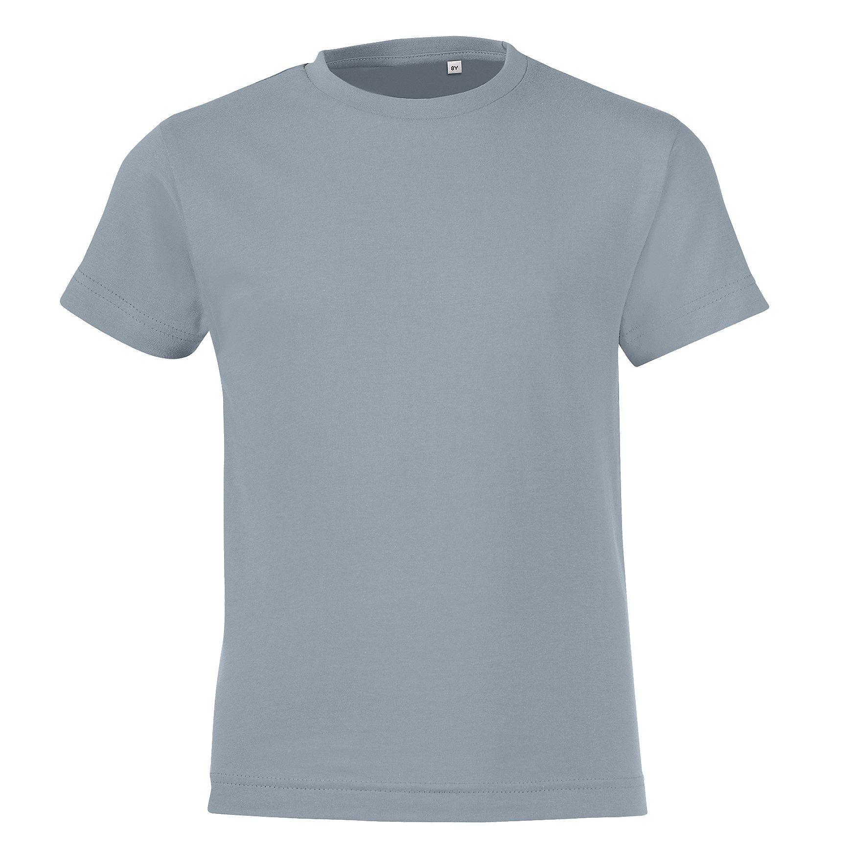 Image of Regent Kurzarm Tshirt Mädchen Grau 4A