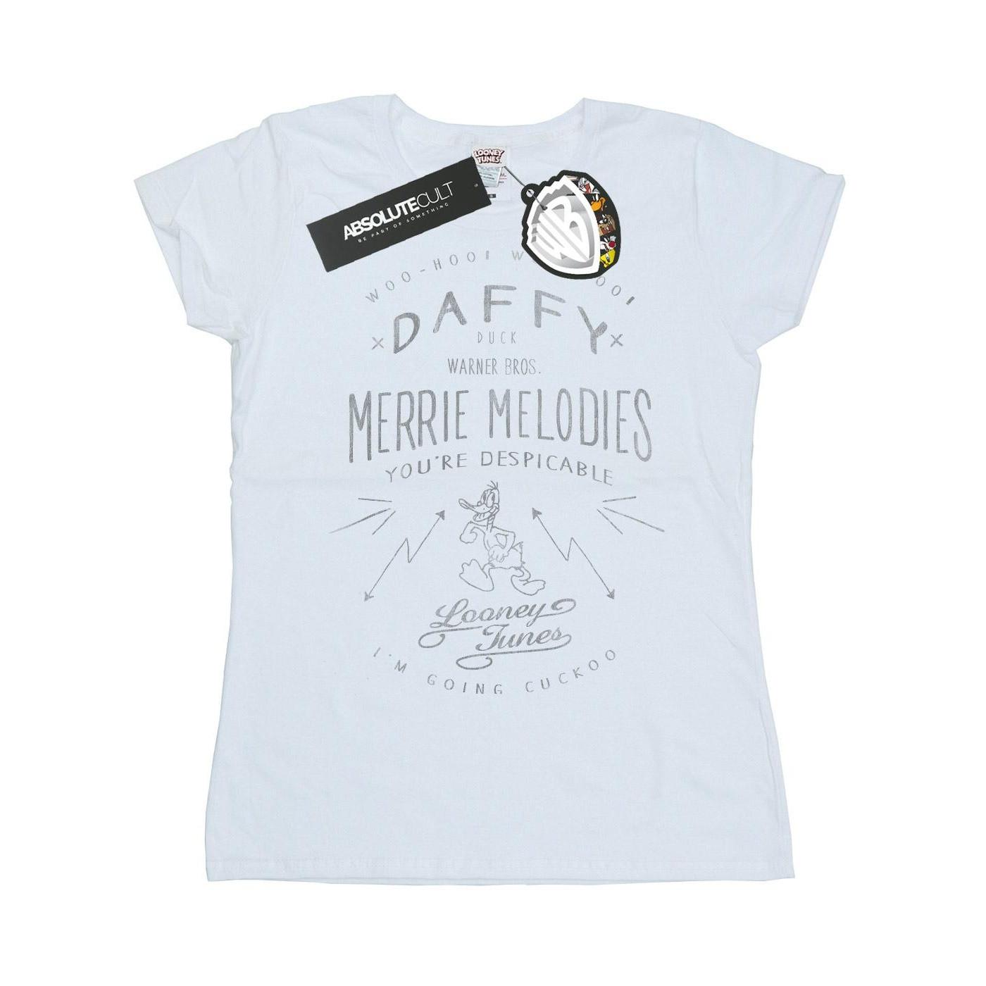 Image of Daffy Duck Despicable Tshirt Damen Weiss S