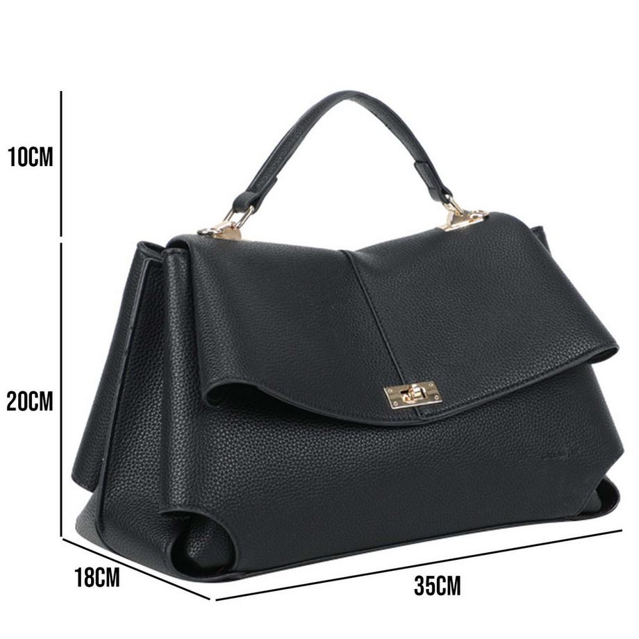 Gallantry Borsa a tracolla con pattina e tracolla removibile  