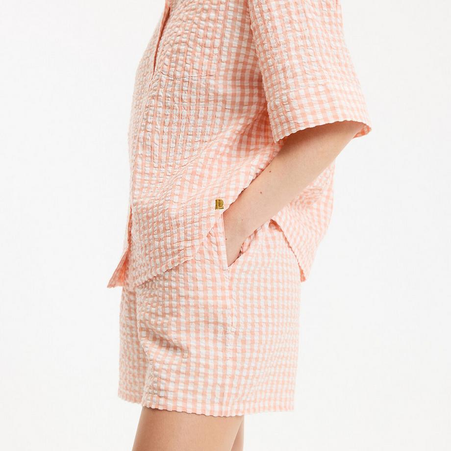 La Redoute Collections Pyjashort Seersucker Vichy  