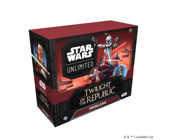 Disney Star Wars  Star Wars: Unlimited - Twilight of the Republic - Prerelease Box - Fantasy Flight Games - EN 