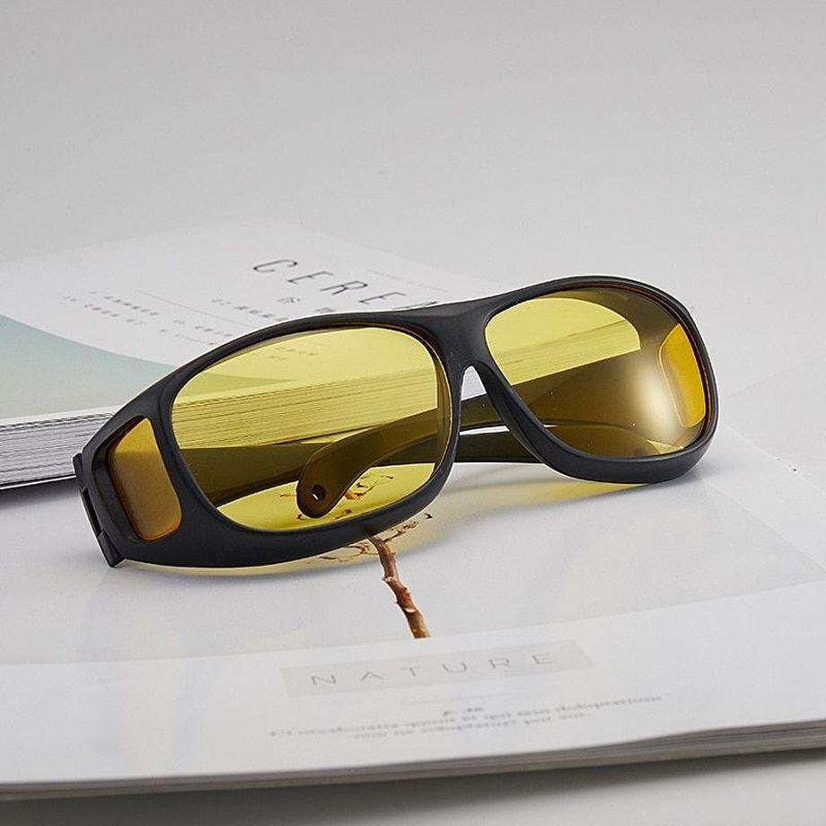 eStore  Lunettes pour conduite sombre - jaune 