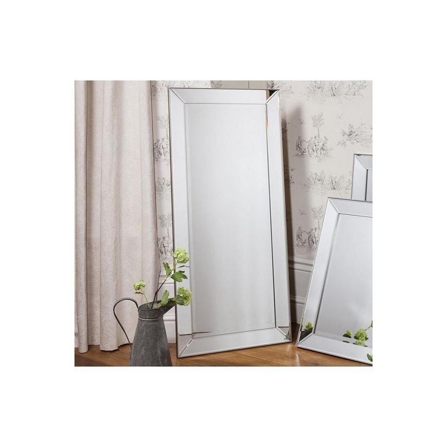 OZAIA Spiegel DARCY Eukalyptusholz x1Silberfarben  