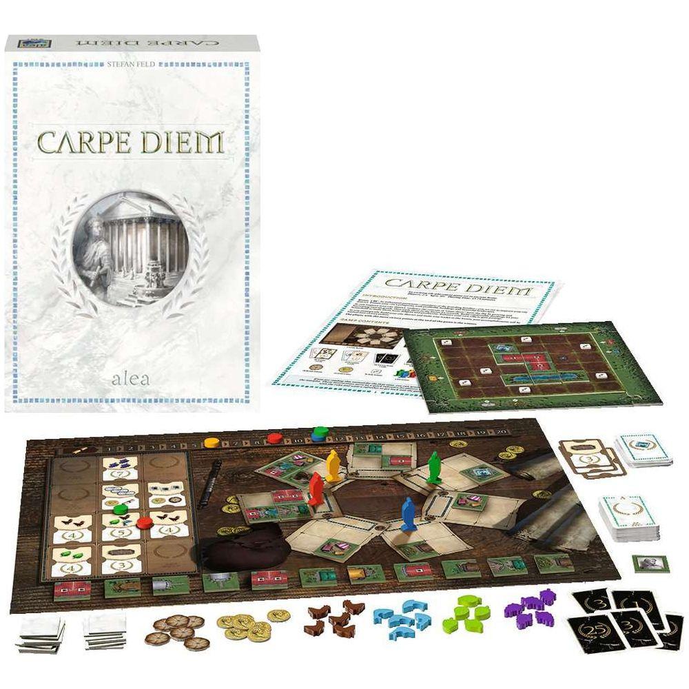 Ravensburger  Ravensburger 26926 - Carpe Diem, Legespiel für 2-4 Spieler ab 10 Jahren, Strategiespiel, alea Spiele, Spielereihe 