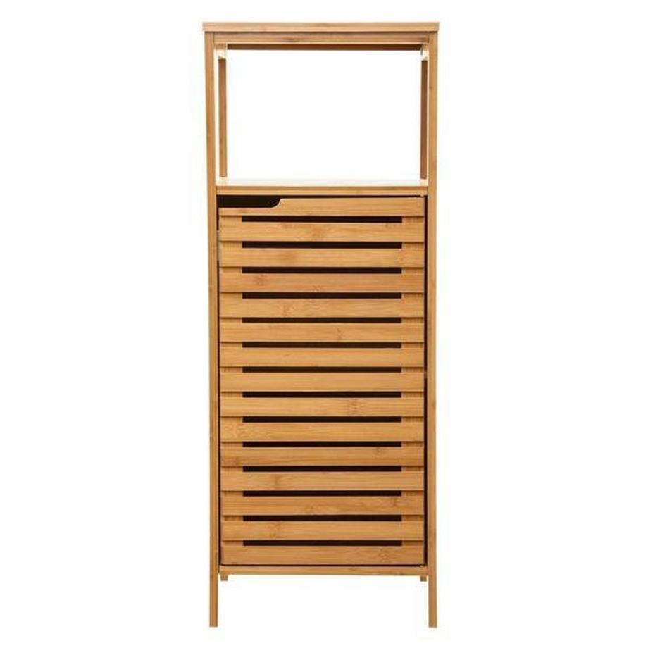 Northio Stehender Badezimmerschrank aus Bambus  