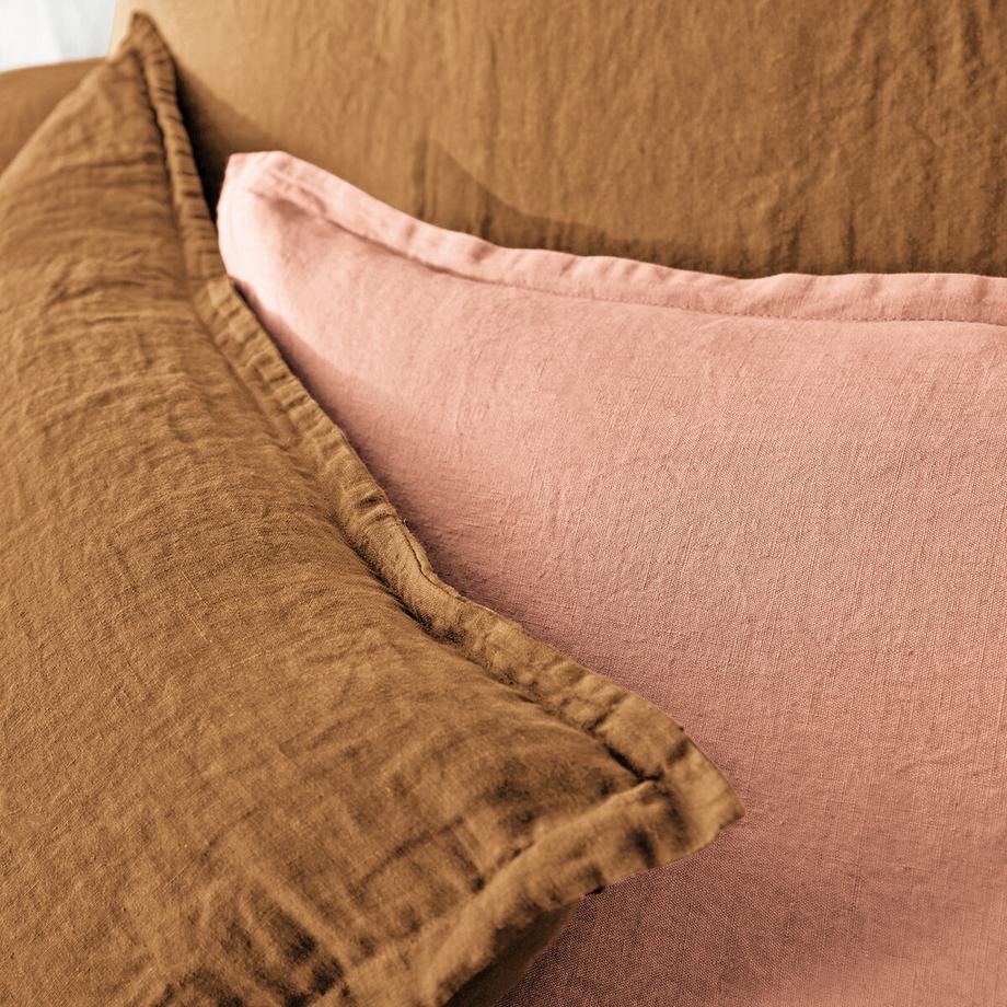 La Redoute Intérieurs Linot Housse de coussin et traversin en lin prélavé  
