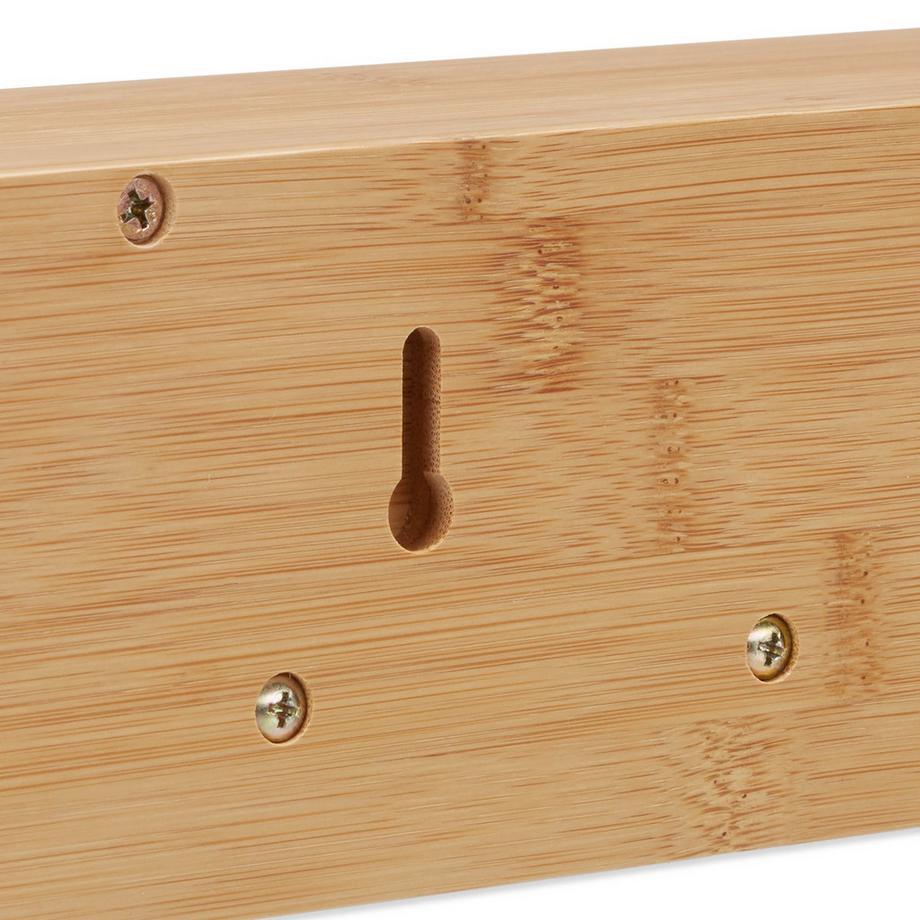 B2X  Bambus Handtuchhalter für die Wand 