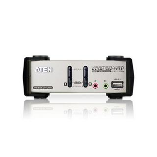 ATEN  ATEN Commutateur KVMP™ VGA/audio PS/2-USB 2 ports avec OSD 
