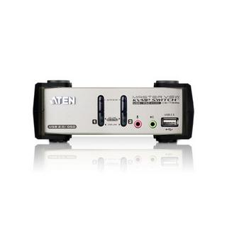 ATEN  Switch KVMP™ VGA/audio PS/2-USB a 2 porte con OSD 