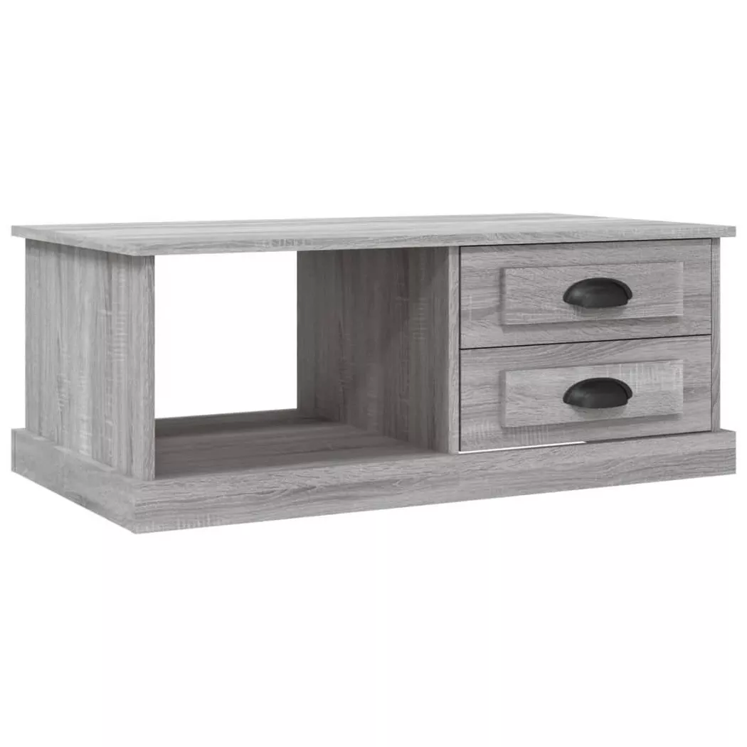 VidaXL - Table basse bois d'ingénierie, One Size, Gris
