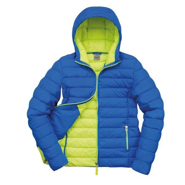 Image of Urban Snowbird Steppjacke Mit Kapuze Damen Blau L