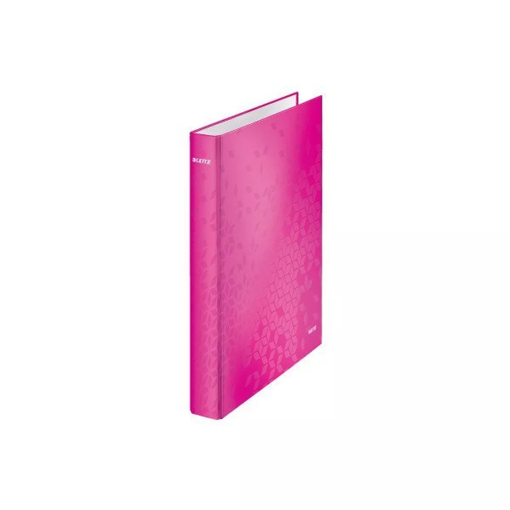 LEITZ Ringbuch WOW 4cm 42410023 2 Ringe pink A4+