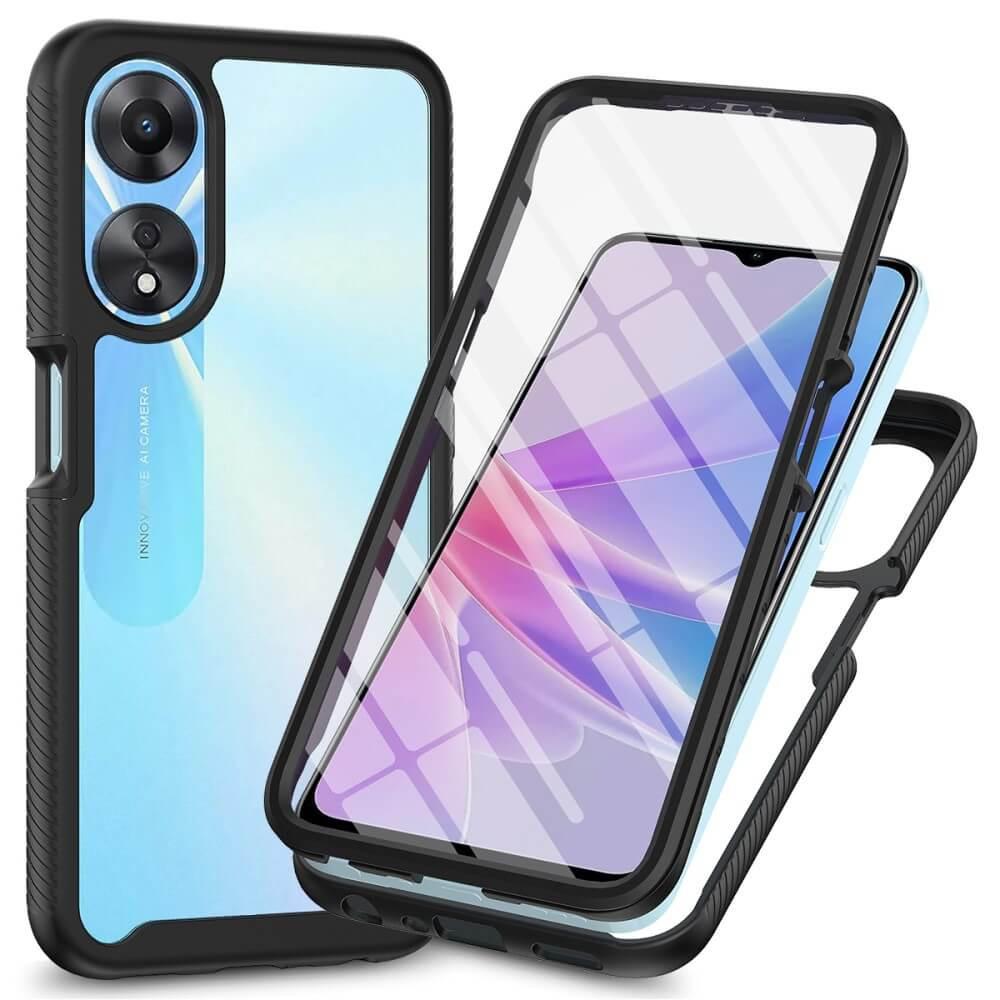 Cover-Discount  OPPO A78 5G - Full Protection Schutzhülle Schwarz 