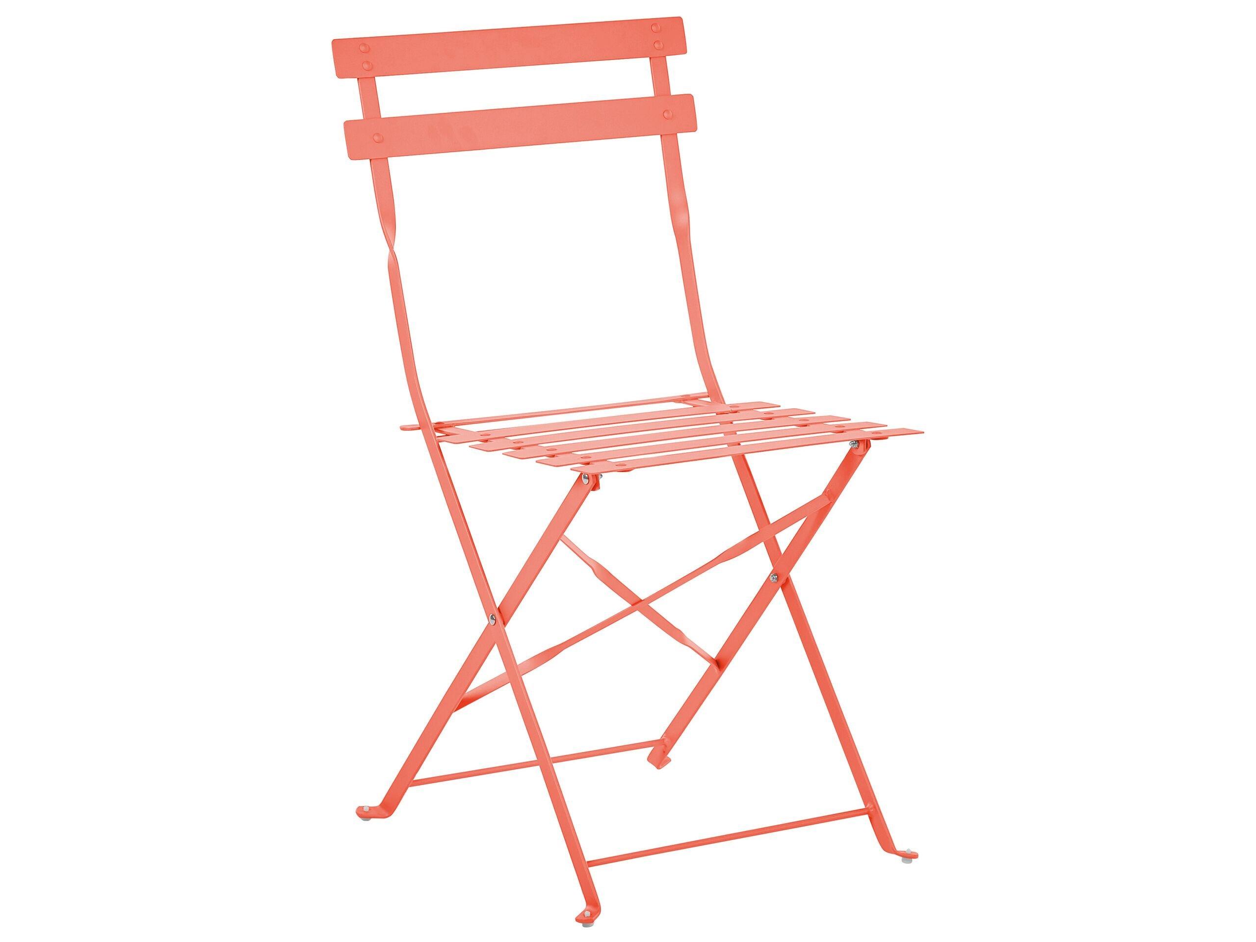 Beliani Bistro Set aus Stahl Modern FIORI  