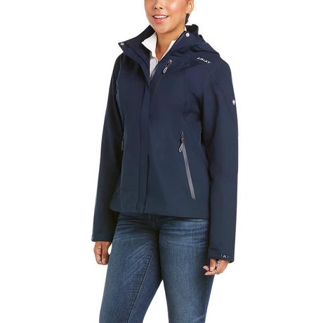 Ariat  damen wasserfeste jacke mit kapuze coastal h2o 