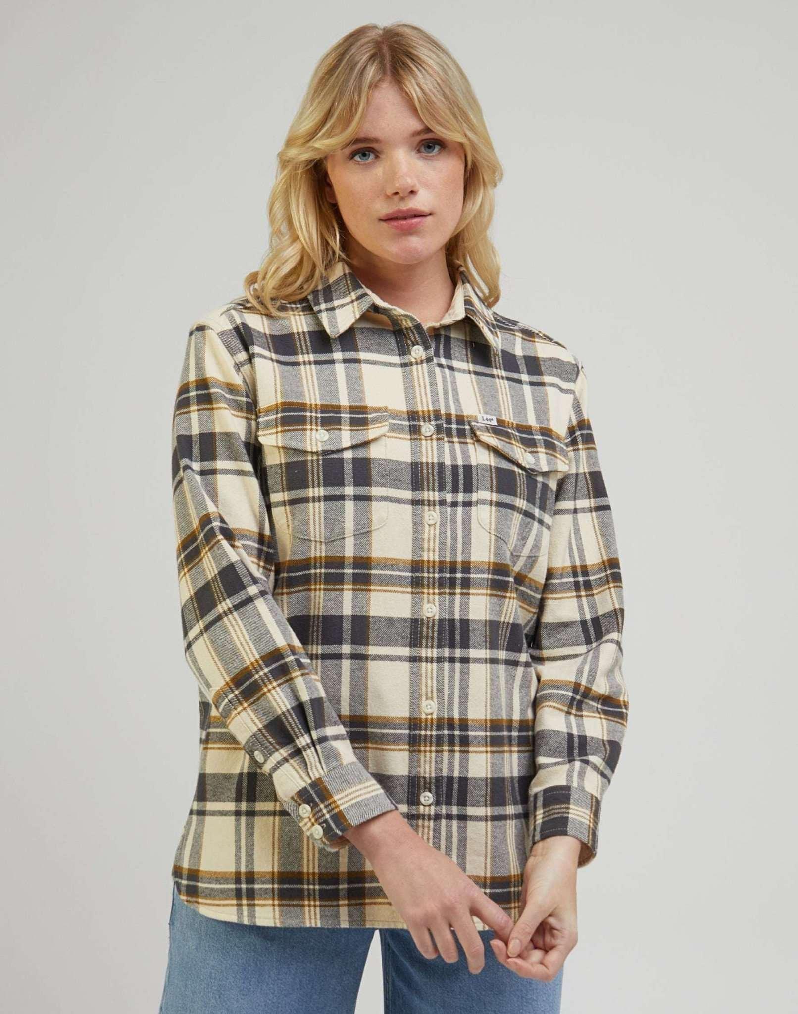 Image of Blusen Working West Shirt Damen Blau L