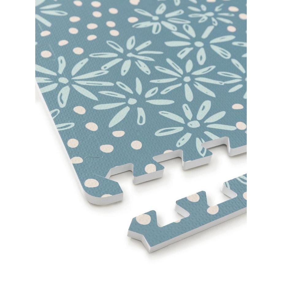 Benuta Tapis de jeu Daisy Bleu  