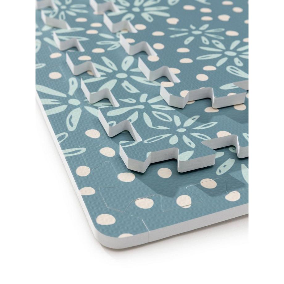 Benuta Tapis de jeu Daisy Bleu  