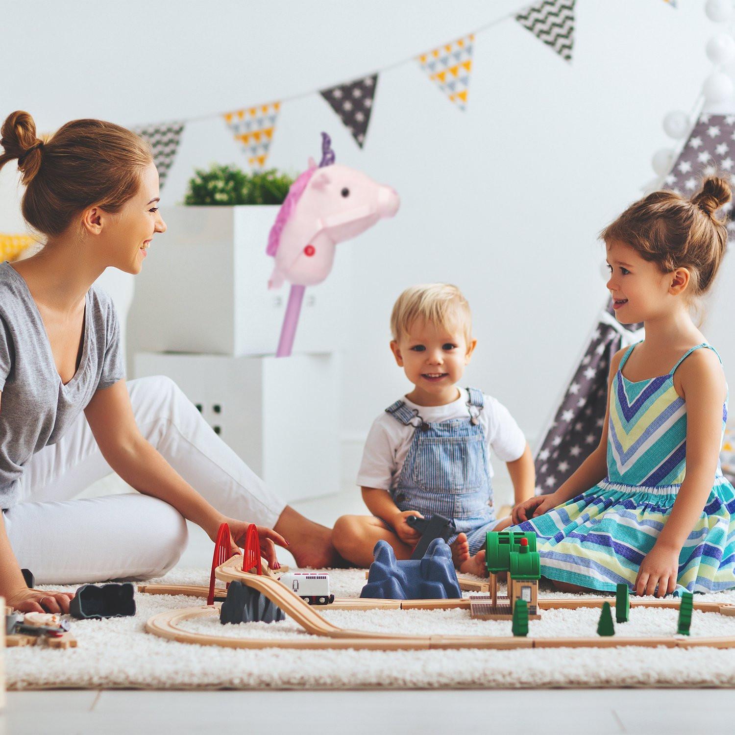 B2X  Steckenpferd Einhorn mit Sound 