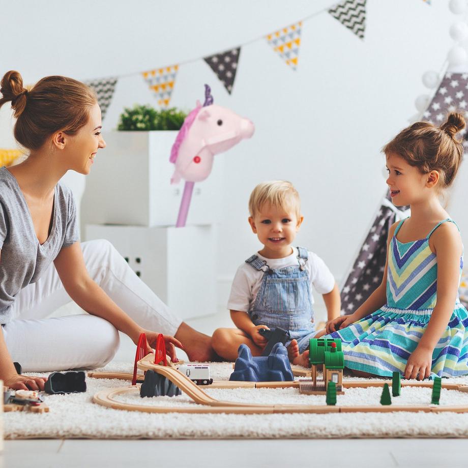 B2X  Steckenpferd Einhorn mit Sound 