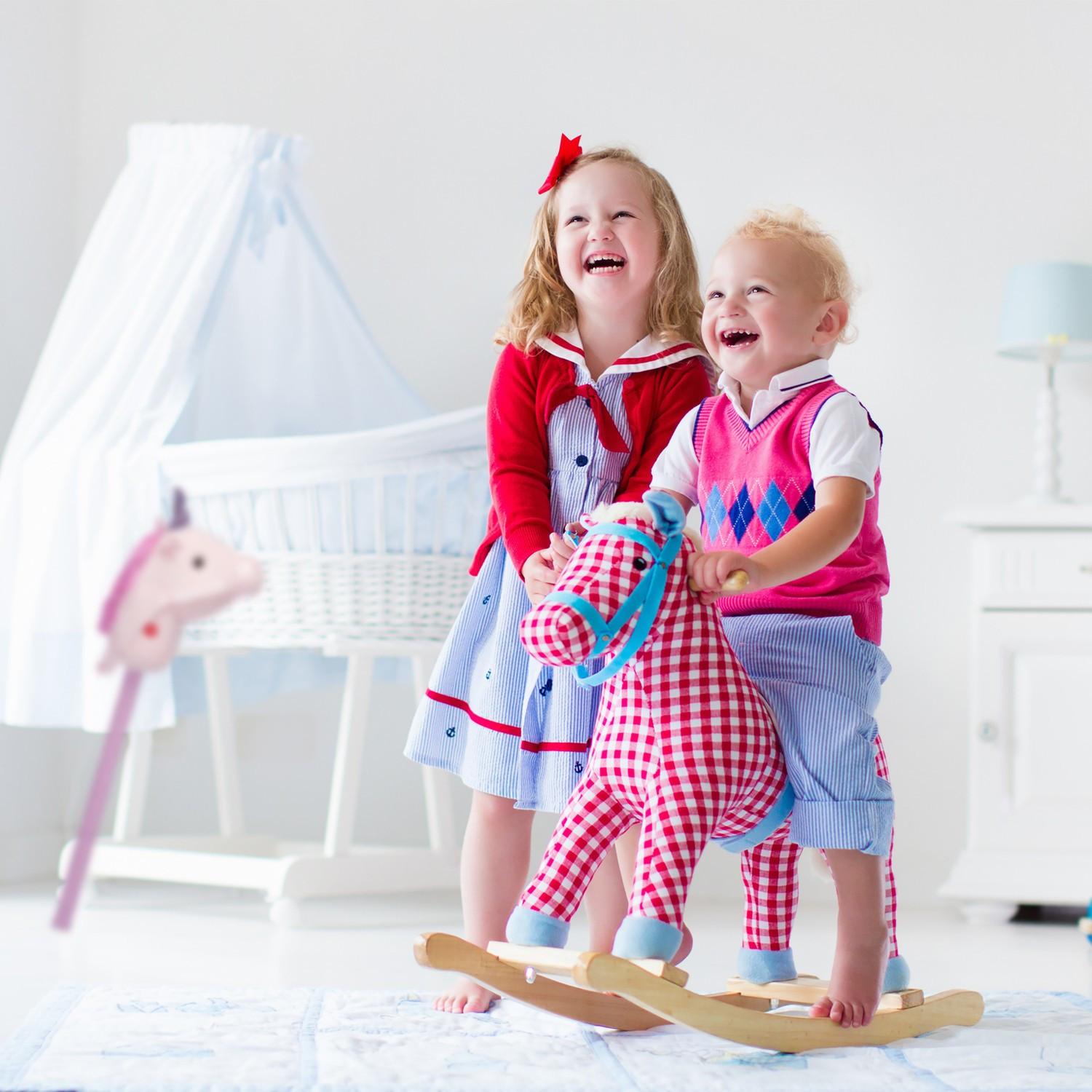 B2X  Steckenpferd Einhorn mit Sound 