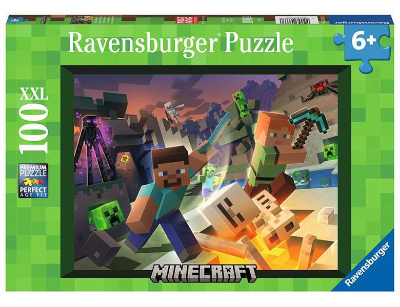 Ravensburger  Puzzle Monster Minecraft (100XXL) 