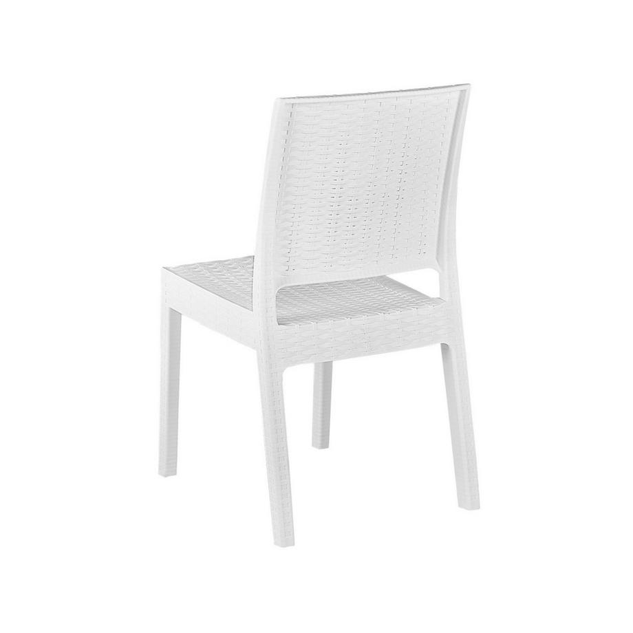 Beliani Set da pranzo per 4 persone en Materiale sintetico Moderno FOSSANO  