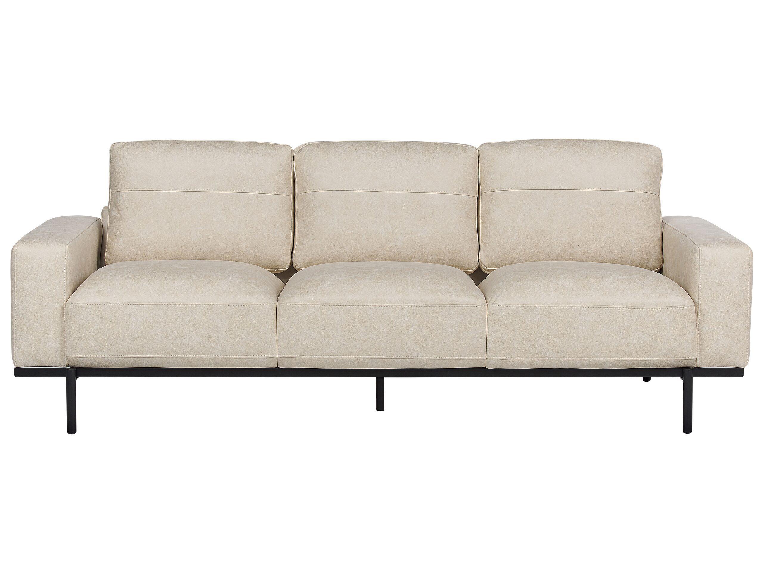 Image of 3 Sitzer Sofa aus Polyester Modern SOVIK 3 Sitzer Sofa aus Polyester Modern SOVIK