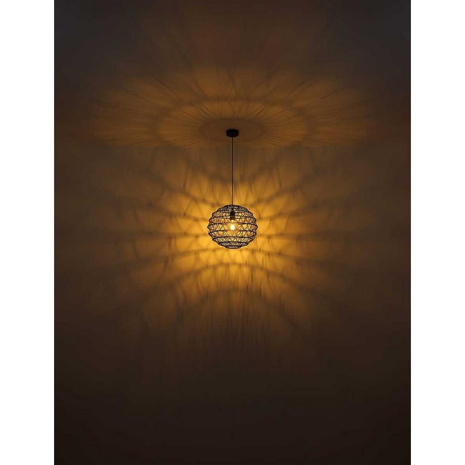 mutoni light Suspension Senni métal noir mat 1xE27 29  