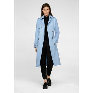 RICANO  Cappotto in pelle per donna Gloria, trench avec col revers 