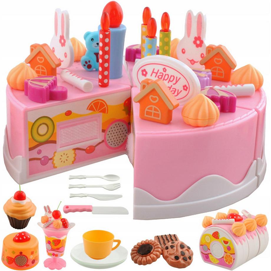 Northio  Set de gâteaux d'anniversaire - 75 pièces 