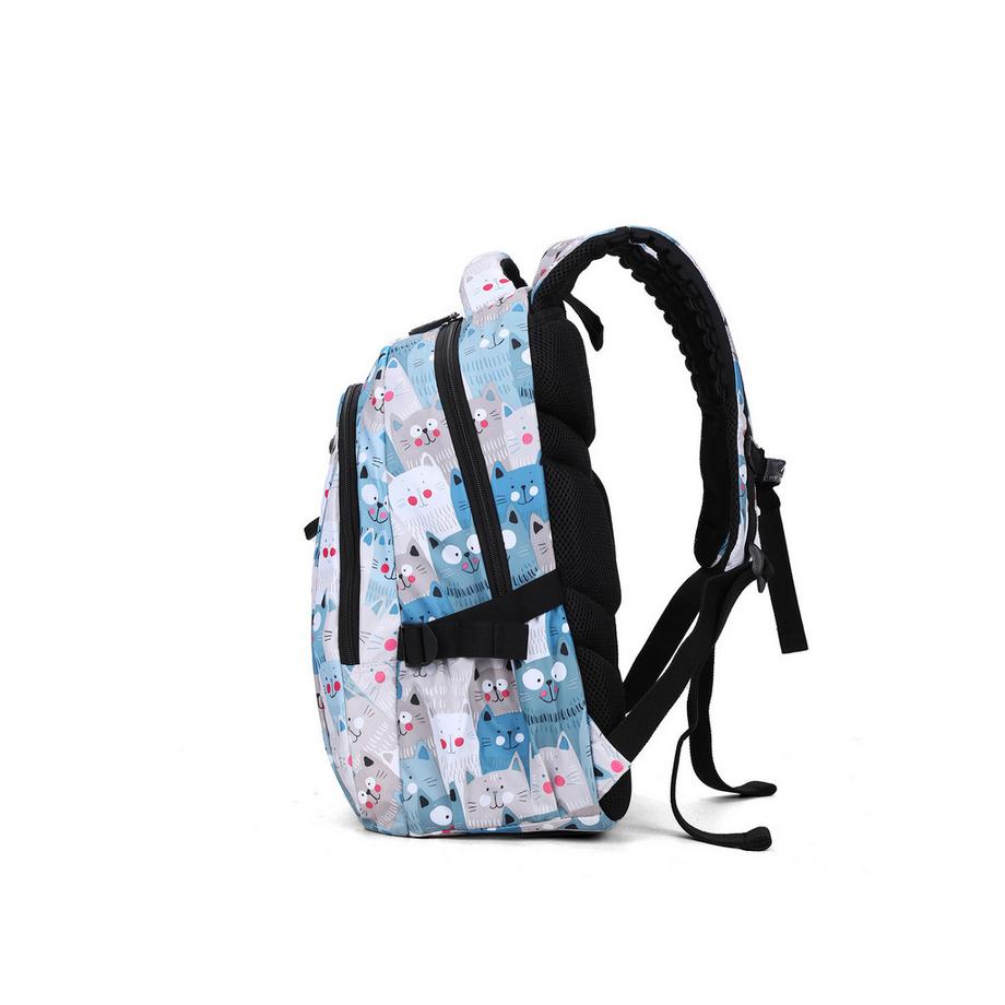 Aoking Sac à dos imprimé chat  