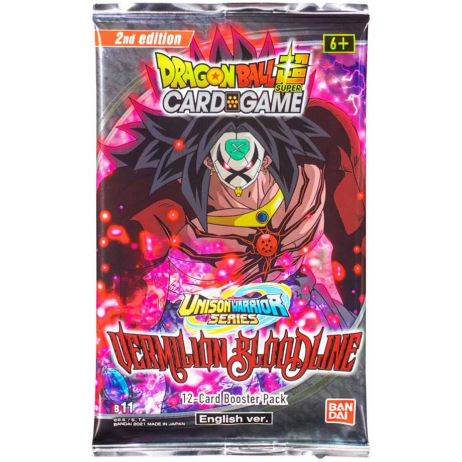 Bandai  Vermilion Bloodline B11 Booster Display - Dragon Ball Super Card Game - EN 