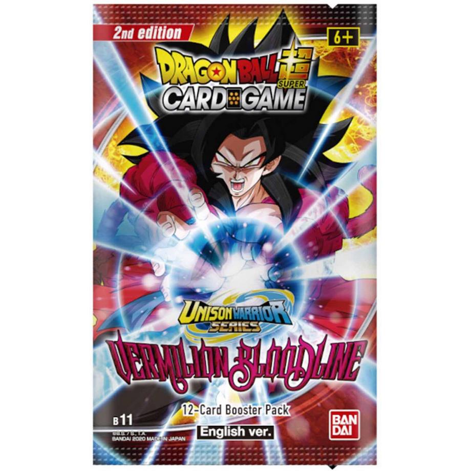 Bandai  Vermilion Bloodline B11 Booster Display - Dragon Ball Super Card Game - EN 