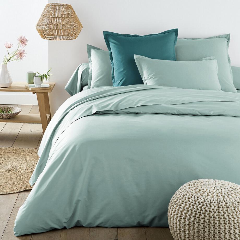 La Redoute Intérieurs Scenario Taie d'oreiller unie en percale de coton  