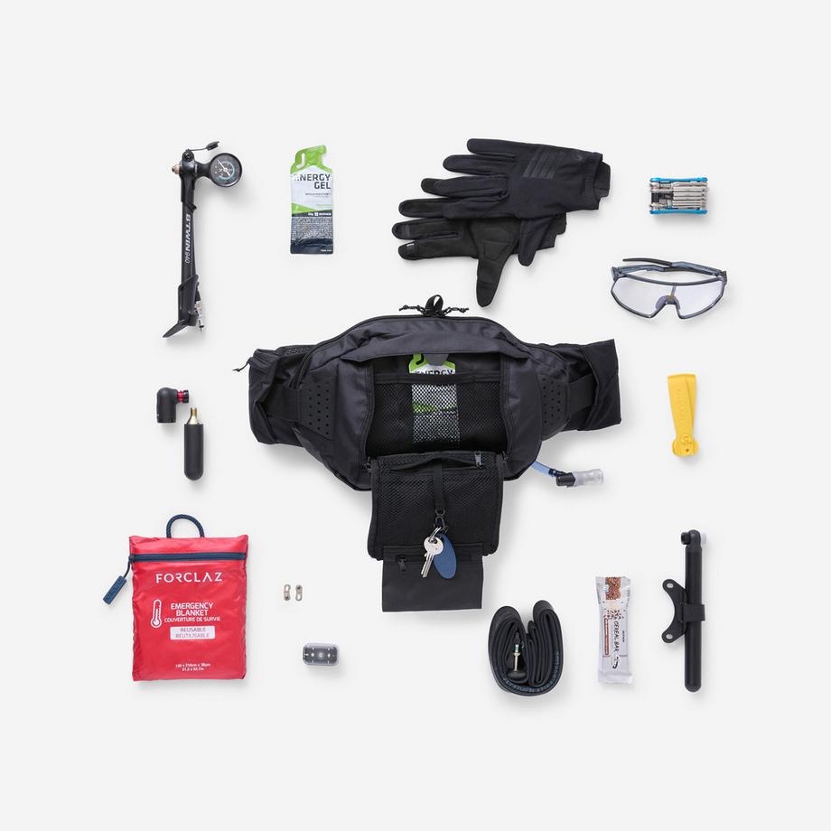 ROCKRIDER  Gürteltasche Flüssigkeitsversorgung MTB 4L/1,5L Wasser 