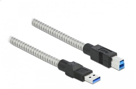 DeLock  86779 USB Kabel 2 m USB 3.2 Gen 1 (3.1 Gen 1) USB A USB B Silber 