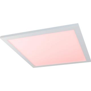 mutoni Plafonnier aluminium blanc 1xRGBW LED  