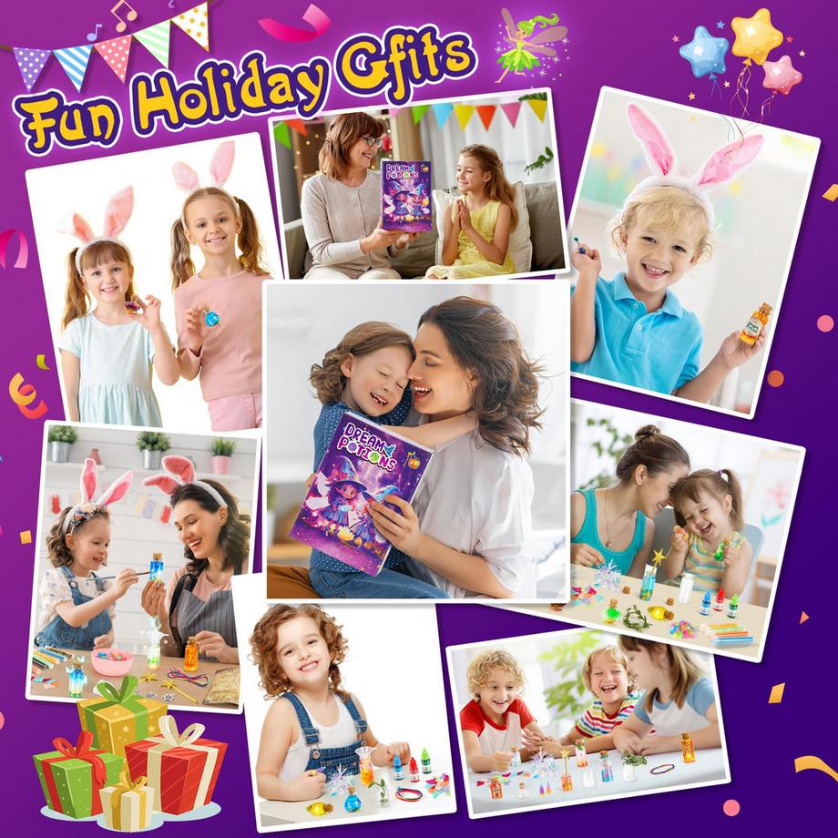 Activity-board  Kreatives Geschenk Zaubertrank Bastelset für Kinder, Experimente 